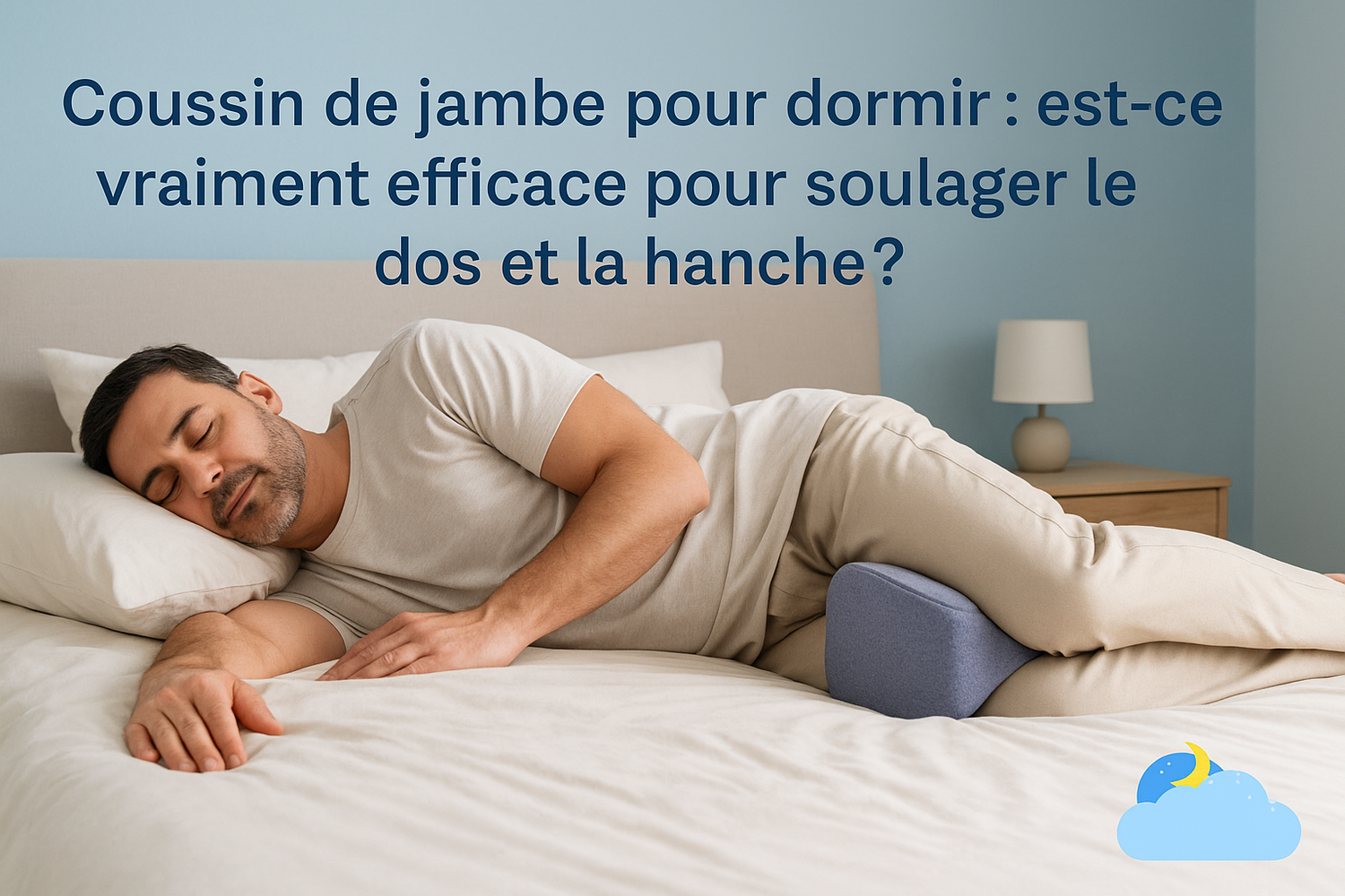 Coussin de jambe pour dormir : est-ce vraiment efficace pour soulager le dos et la hanche ?