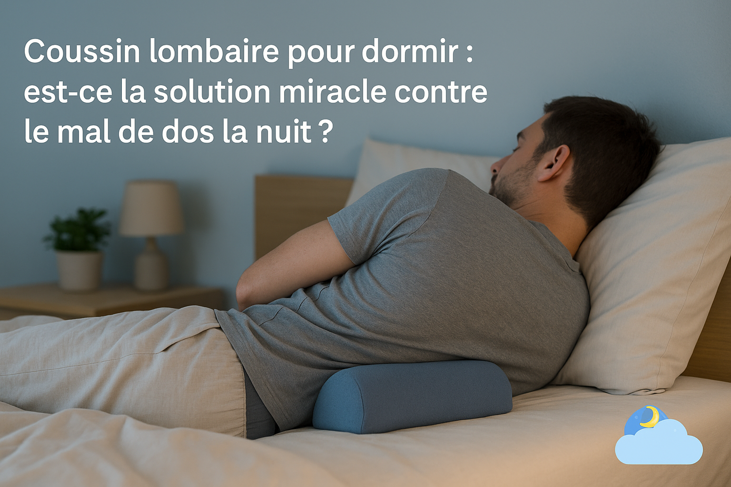 Coussin lombaire pour dormir : est-ce la solution miracle contre le mal de dos la nuit ?