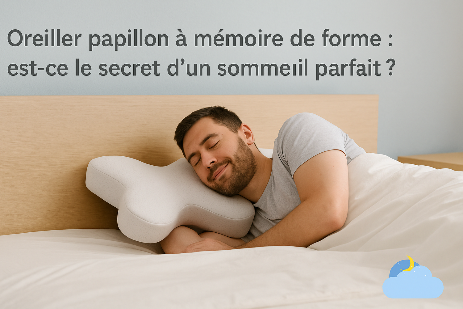 Oreiller papillon à mémoire de forme : est-ce le secret d'un sommeil parfait ?
