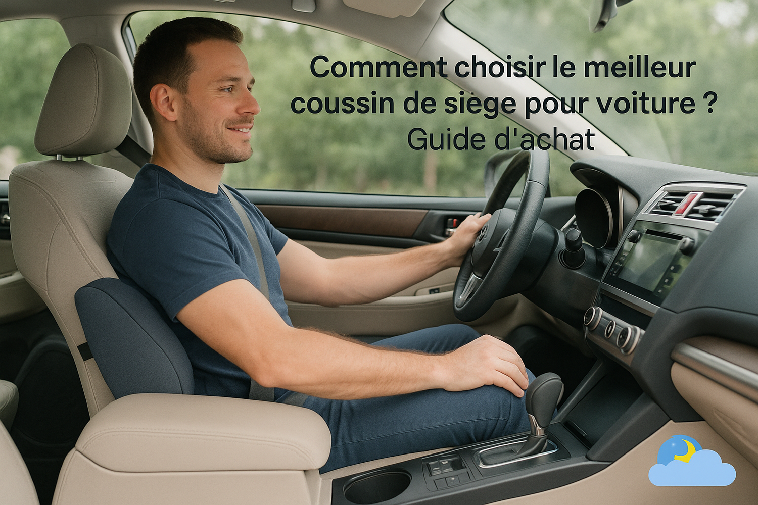 Comment choisir le meilleur coussin de siège pour voiture ? Guide d'achat