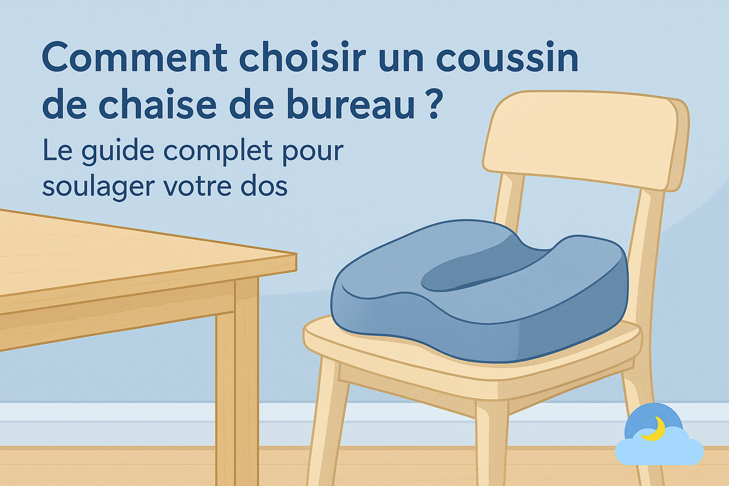 Comment choisir un coussin de chaise de bureau ? Le guide complet