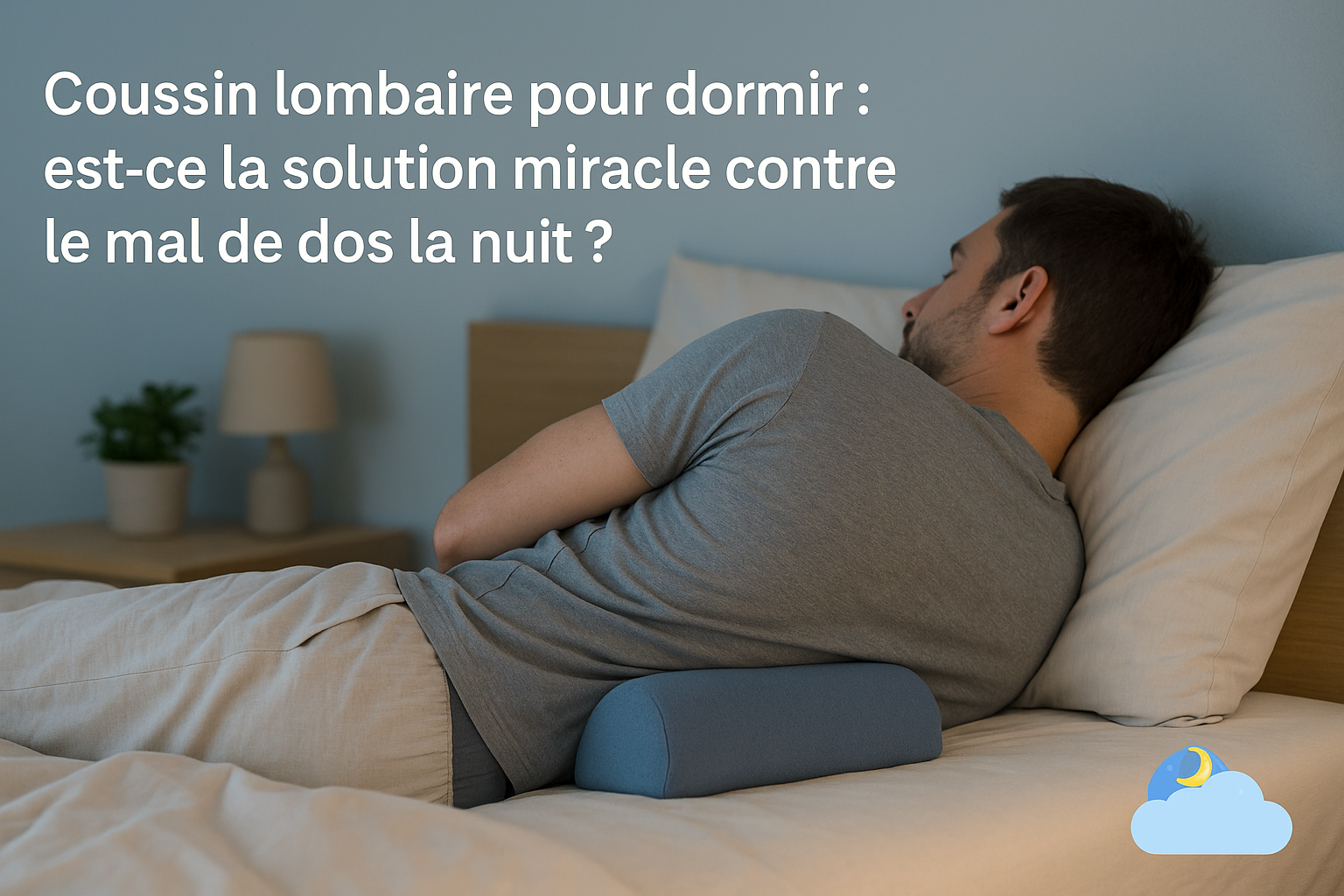 Coussin lombaire pour dormir : est-ce la solution miracle contre le mal de dos la nuit ?