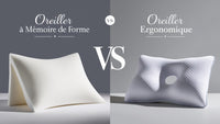 Quelle est la différence entre un oreiller ergonomique et un oreiller à mémoire de forme ?
